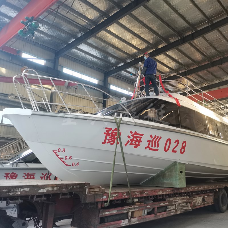 廠家供應玻璃鋼客船，巡邏艇，交通艇，公務接待艇，觀光艇，游艇